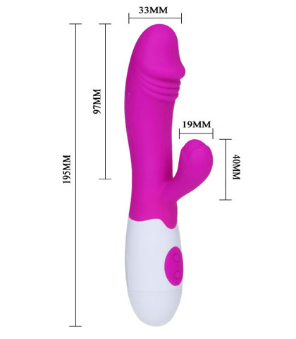 Silikonski vibrator za g tacku i klitoris